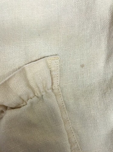 J Jill Womens Size Small Light Weight Blazer Jacket Yellow Linen Pockets - Picture 6 of 10