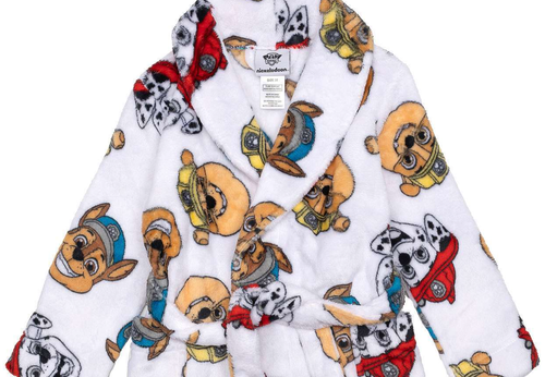 Paw Patrol Robe Pajamas Cover 2T 3T 4T 5T 5 Toddler Boy Girl Chase Skye Bathrobe - Picture 2 of 4