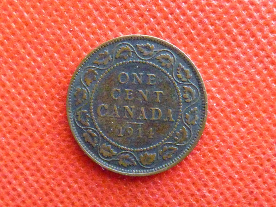 1 cent CANADA BRONZE 1914 - Photo 1/2