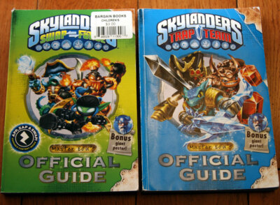 SKYLANDERS Trap Team /Swap Force OFFICIAL GUIDE Book Lot Master Eon's ...