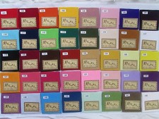 Pre-Cut 9.0 " 12.9" Plain Rayon Crepe Japanese Chirimen Quilt Fabric Patchwork