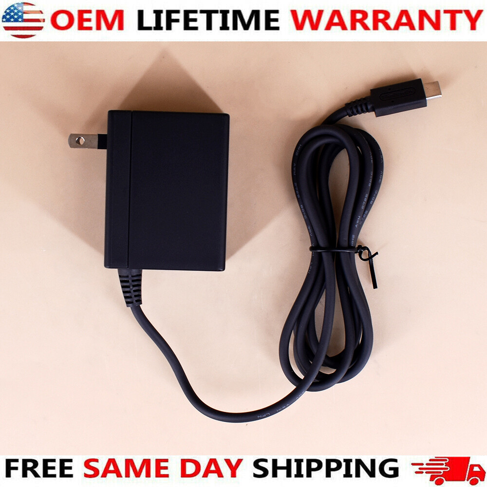 New Official Nintendo Switch +OLED AC Power Adapter Supply OEM