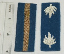 Civil War Federal Narrow Subdued Lt. Colonel shoulder straps