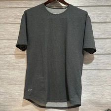 BYLT T-Shirt Mens Fits Size XL Athletic Fit Drop Cut Lux Gray Crew Neck