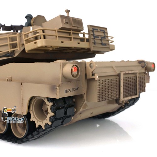 Henglong 1/16 7.0 USA M1A2 Abrams RC Infrared Tank 3918 RTR Small Plastic Balls - Picture 12 of 12