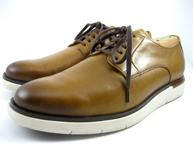 SAOLA Allen Edmonds "CARSON" HYBRID Uomo LACCIO Derby 10 D Noce (523N)