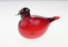 Iittala Little Tern by Tirri Cranberry Birds by Toikka