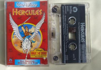MC Walt Disney Hercules- 3-D Sound  Orig.Hörspiel zum Film,s. mehr-Kombivers.