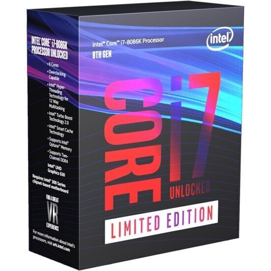 Intel Core i7-8086K 4GHz LGA 1151 Hexa-Core Processor