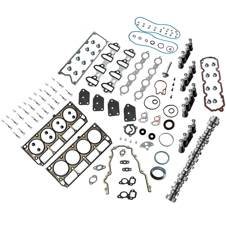 NON AFM KIT CAMSHAFT LIFTERS HEAD GASKETS For 07-13 Chevy Silverado GM 4.8L 5.3L - Image 3 of 4