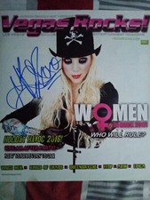 Vagas Rocks! Maria Brink Heavy Metal Band 11.5x13.5 -44 pages