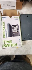 TORK 1109A 120-277V 40A Multi-Volt Mechanical Lighting Switch Timer open box