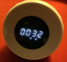 Z Tech Alarm Clock With Built-in Air Purifier & Wireless Speaker