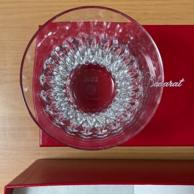 Baccarat Year Tumbler 2022 Crysta limited Crystal Rock Glass Baccarat Year Tumbler 2022 Crysta limited Crystal Rock Glass