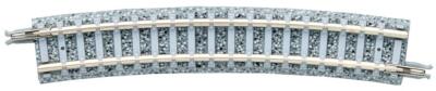 Tomytec 971865 - N 4 Gleise, gebogen, in Schotterbettung, 15°, r 391 mm - Neu