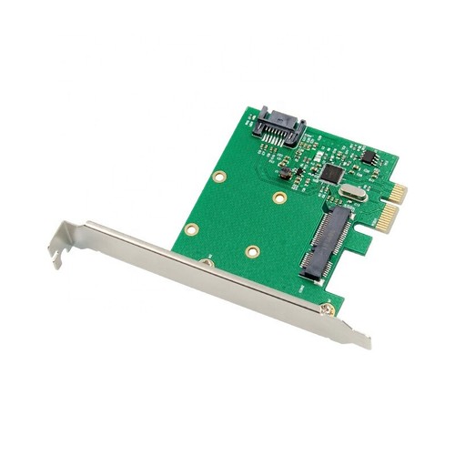 PCI-E SATA 3.0 Desktop SSD Festplatte Erweiterungskarte Pcie auf mSATA Adapterkarte - Bild 1 von 4