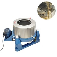 220V Lab Industrial Centrifugal Dehydrator Iron Chip Liquid Separating Machine
