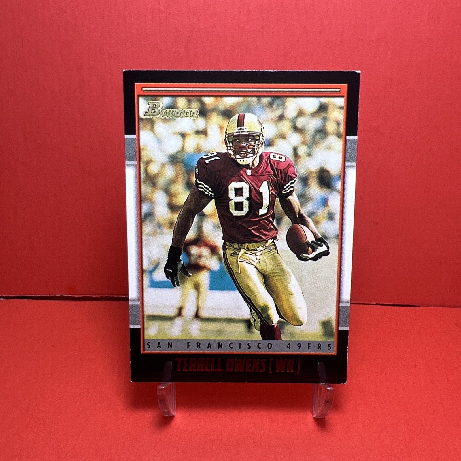 2001 Bowman Terrell Owens #48 HOF VG🦄