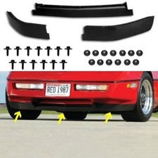 C4 Spoiler Lower Front Spoiler Air Dam Kit Plus Mount Hardware Fits 84-90