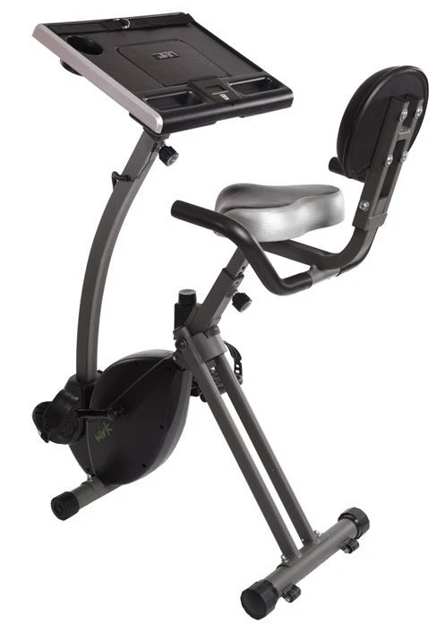 Exercise bike with laptop stand deals