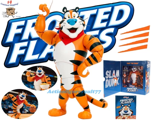 Kellogg's Jada Toys 6" TONY the TIGER Frosted Flakes ----IN-STOCK----