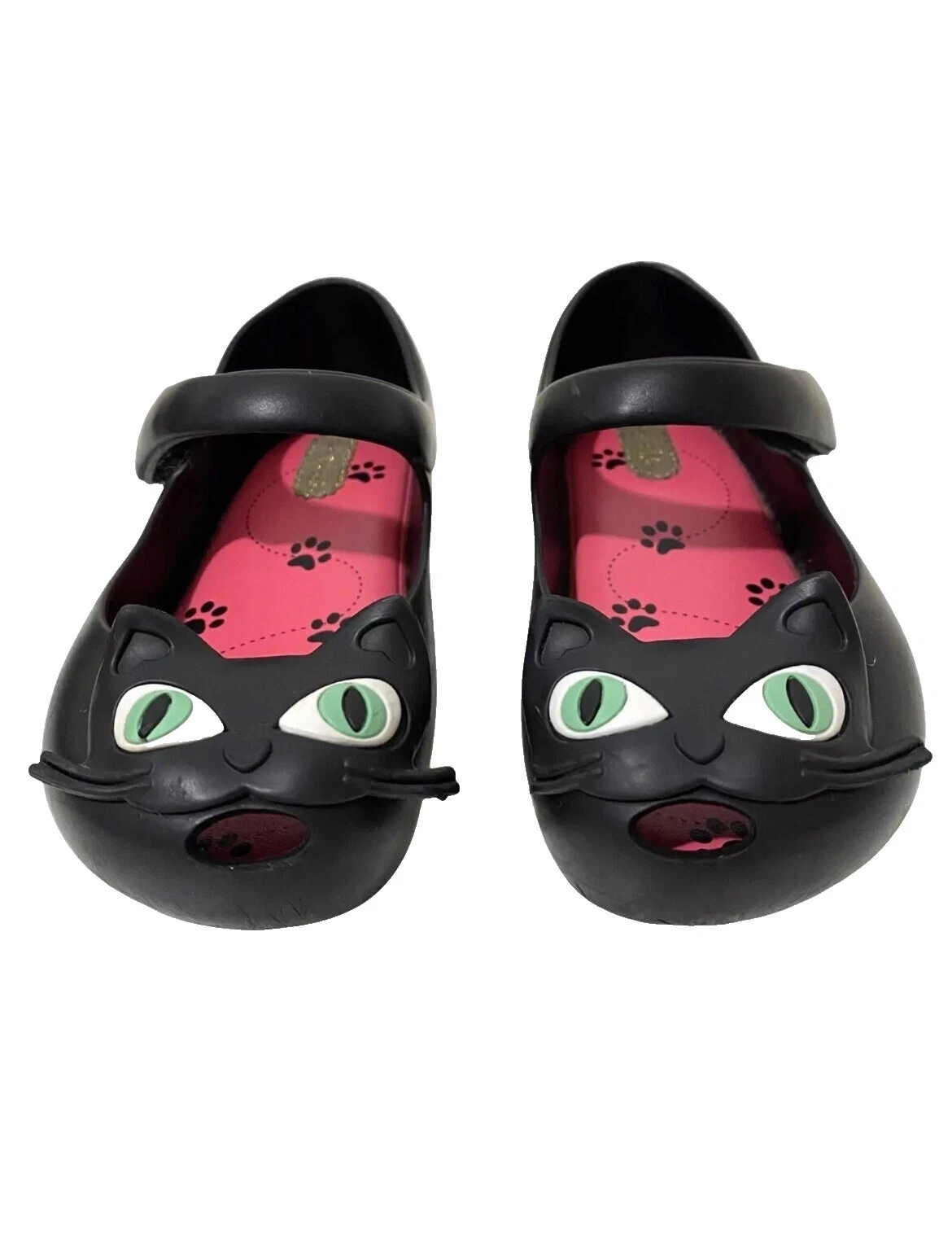 Zapatos de Gato Negro Mini Melissa para Niñas