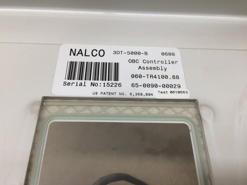 Nalco 3DT-5000-B 3D TRASAR Solid Water OBC Controller Assembly 060-TR4100.88 - Picture 10 of 17