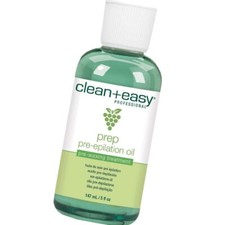 Clean  Easy Pre Wax Oil - Prepares the Skin for Hard Wax Application 5oz
