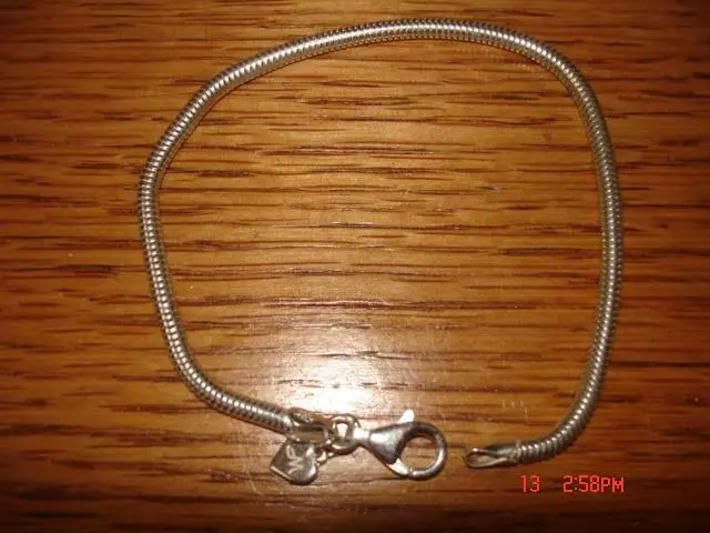 Bolo Bracelet Infinity Symbols Sterling Silver 9.5