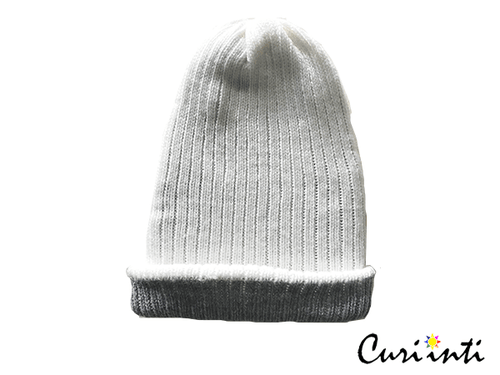 GROSSHANDEL MENGE 50 NATÜRLICHE & EINFARBIGE 2-SEITIGE ALPAKA BERYN MÜTZE KAPPEN 8V - Bild 7 von 12