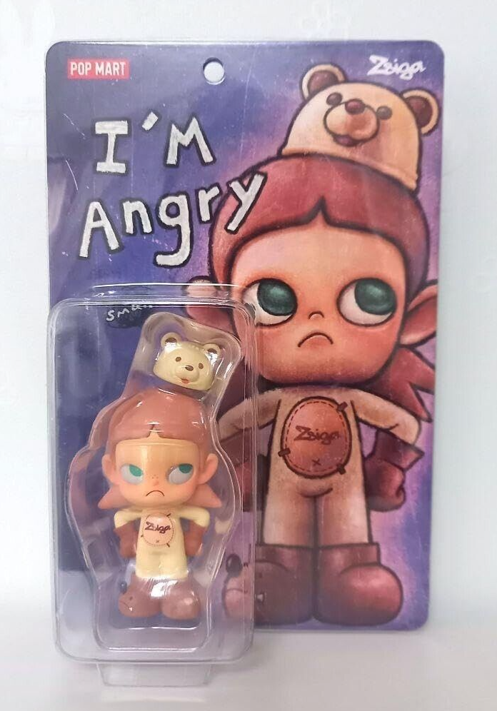 POP MART ZSIGA I'm Angry H94mm Figure from JAPAN | eBay