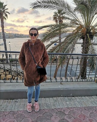 zara mink coat