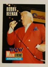1995 Cardz WCW Main Event Bobby Heenan #46 wrestling cards wwe 