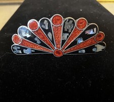 VTG Alpaca Mexico Silver Abalone Inlay Hair Barrett