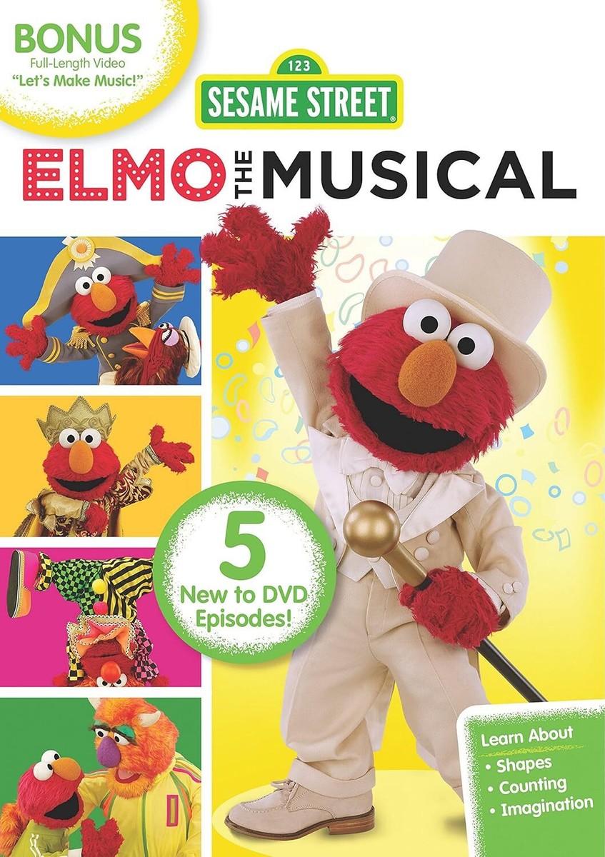 Sesame Street: Elmo the Musical (DVD) BRAND NEW!!! & SEALED!!! | eBay