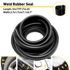 <!--F#f_0-->5Meter TRIM PINCH WELD PINCHWELD CAR VAN CARAVAN TOOLBOX BOOT TRUCK RUBBER SEAL<!--F/-->
