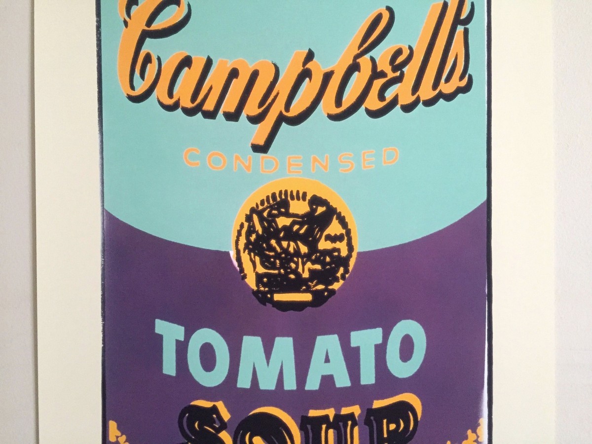 ANDY WARHOL FOUNDATION LITHOGRAPH PRINT POP ART POSTER 