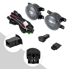 Front, Right Left Fog Lights W/ Wire Harness  For 2022-2023 Honda Civic 