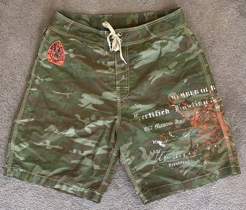 POLO RALPH LAUREN CAMO SWIM TRUNK/BOARD 