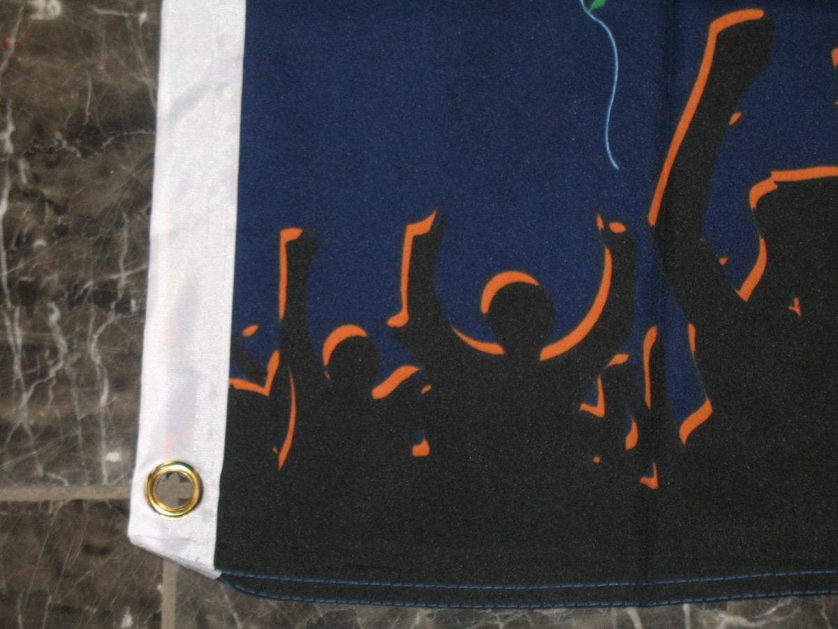 Bandiera In Tessuto Resistente Bandiera "Happy New Year" Per - Foto 5