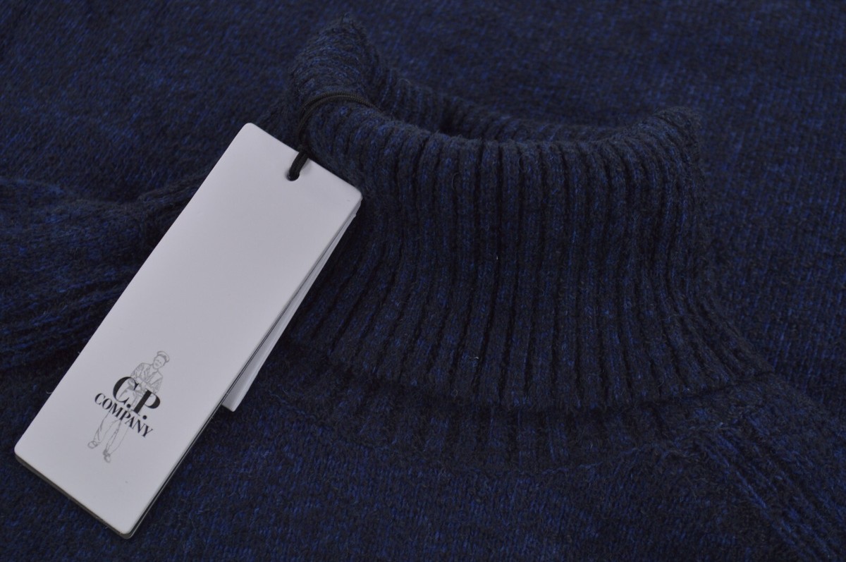 C.P. (CP) Company NWT Knitted Fleece Turtleneck Sweater Size