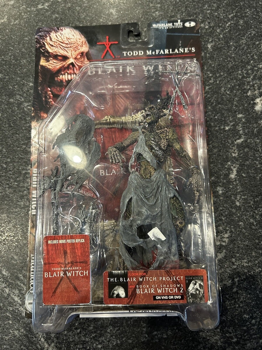 MOVIE MANIACS 4 BLAIR WITCH TREE HEAD VARIANT ACTION FIGURE 2001