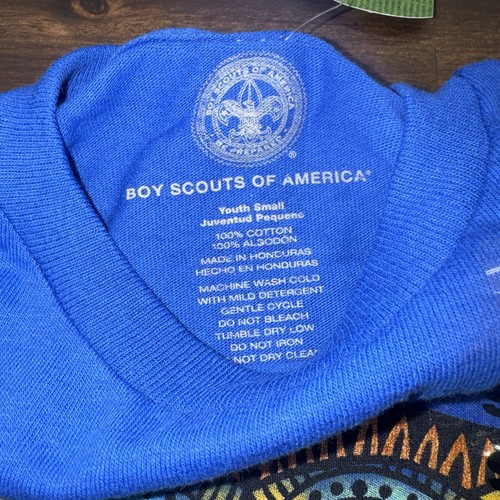 YOUTH Small BOY SCOUTS OF AMERICA Shirt BSA Tee CUB SCOUTS Runs Large CSA Kids - Picture 5 of 7