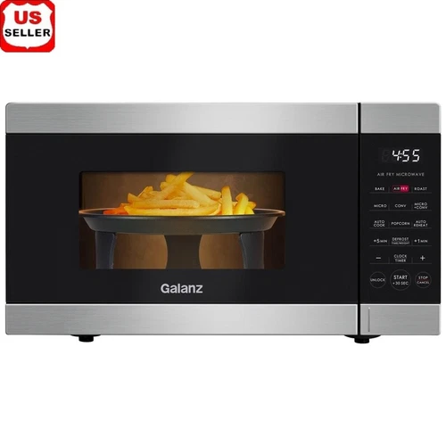 3-in-1 Air Fryer Convection Microwave 900W Countertop Oven Auto-Cook Feature New