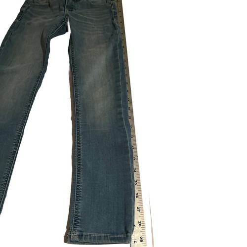 Jordache Skinny Size 7 Slim Girls Youth Light Blue Jeans Cotton Blend Stretch - Picture 5 of 8