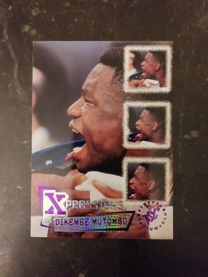 1995-96 Topps Stadium Club - Dikembe Mutombo Xpression Ruby #351