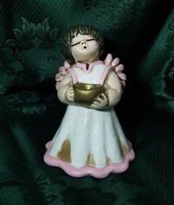 THUN ® BOZEN ANGELO SUSY ALI ROSA CONTESSA LENE ANNI '80 ANGELI DI BOZEN 16 Cm.