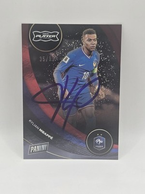 Panini 2026 Player of the Day Soccer Kylian Mbappé France  /99 in person AUTO