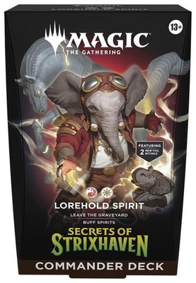 MTG Lorehold Spirit Commander Deck Secrets of Strixhaven Englisch