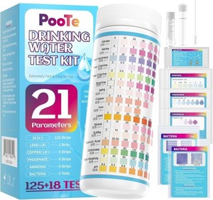 PooTe 21 in 1 Water Testing Kits for Drinking Water - Accurate Drinking Water...